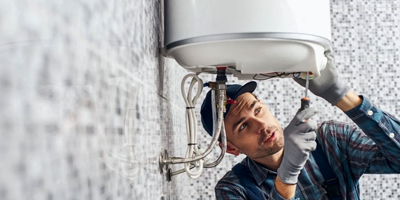 Water heater geyser repair